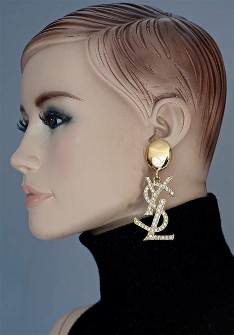 ysl earrings rose|ysl earrings nordstrom.